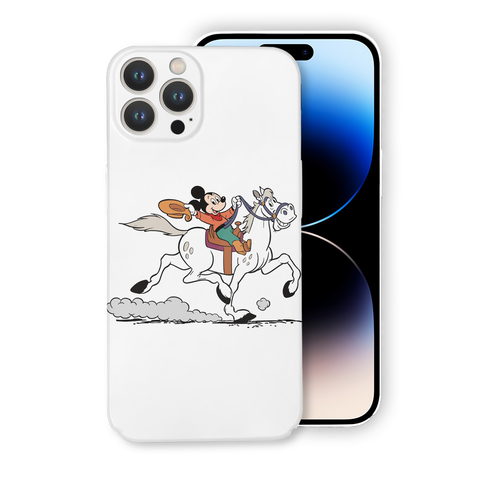 （画像用） ミッキーマウス Mickey Mouse 【iPhone 14シリーズ対応】ハードケース